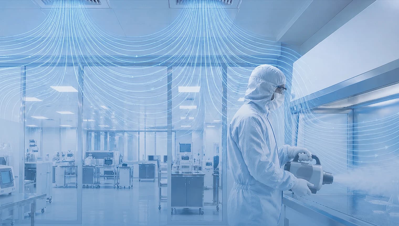 From Smoke to Compliance: Mastering Airflow Visualisation & Cleanroom Design in Biopharma